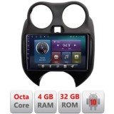 Navigatie Nissan Micra 2010-2014 Android radio gps internet Octa core 4+32 KIT-micra2010+EDT-E409 CarStore Technology