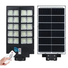 Lampa Solara Dubla 500W LEDuri 35x68cm cu Telecomanda JRH foto