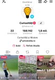Cont de TikTok 188K monetizat