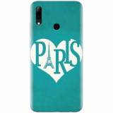 Husa silicon pentru Huawei P Smart 2019, I Love Paris