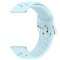 Curea din silicon, compatibila Samsung Galaxy Watch6 44mm, telescoape Quick Release, Ice Blue