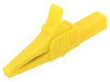 Bornă Crocodil 30A 1kV Galbenă 19mm