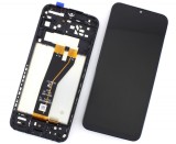 Display Samsung Galaxy A14 5G DOAR MODELUL A146B cu Rama Black Negru