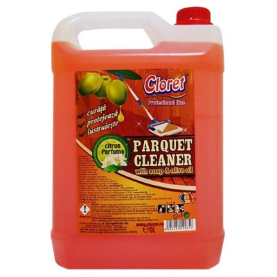 Detergent pardoseli din lemn Cloret Parquet Cleaner 5l foto