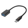 Cablu OTG USB-A la USB-C Tata 15cm Transfer 640MB/s