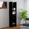 vidaXL Bibliotecă, negru, 40x35x180 cm, lemn prelucrat 803417