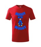 Tricou Personalizat Rosu Huggy Wuggy pentru Copii 2