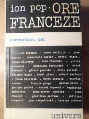 ORE FRANCEZE CONVORBIRI-ION POP foto