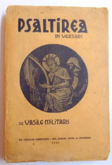 PSALTIREA IN VERSURI de VASILE MILITARU ,1933 foto