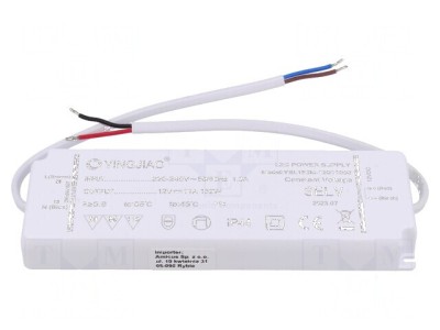 Alimentator LED pulsatoriu 132W 12VDC 11A IP44 foto