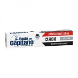 Pastă de dinți Pasta del Capitano cu cărbune activ, albire și curățare profundă, 100 ml