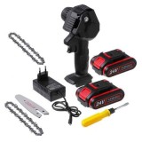 OFERTA 2 mini drujbe + 4 acumulatori + 3 lame + 3 lanturi