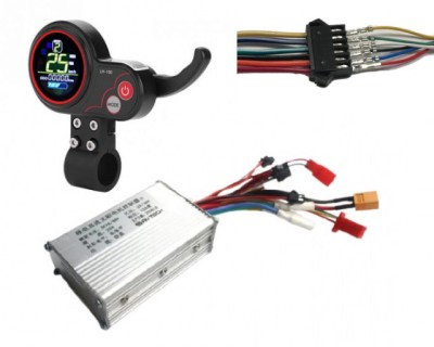 Display + Controller LH-100 36V (pentru motor de 350W) foto