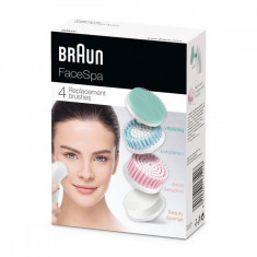 Rezerve Braun Face SE80MV Cap de revitalizare a pielii Perie pentru piele foarte sensibila Burete de infrumuse?are Perie de exfoliere foto