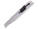Cuțit universal 18mm cu m&acirc;ner metalic