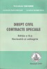 Vlad Barbu sa - Drept civil. Contracte speciale