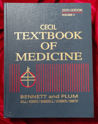 1996 Cecil - Textbook of Medicine, vol 2, ediția a 20-a foto