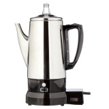 Cumpara ieftin Cafetiera C3 Percolator Basic, otel inoxidabil, 2-6 cani, 875W - RESIGILAT