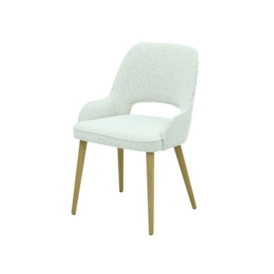 Scaun subtire din material sau piele ✔ model HUGO foto
