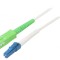 Patch Cord Fibră Optică OS2 LC/UPC-SC/APC 0.5m Alb