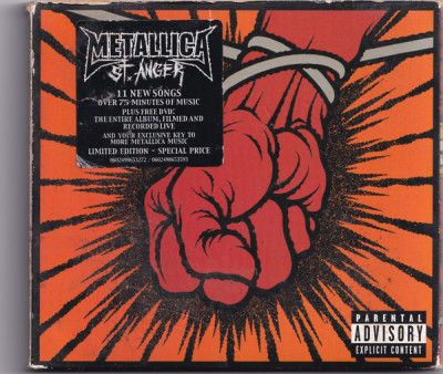 CD + DVD Metallica - St. Anger 2003 foto