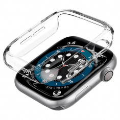 Carcasa Spigen Thin Fit compatibila cu Apple Watch 4/5/6/SE (40 mm) Crystal Clear foto