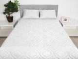 Pilota de vara 180x200 Somnart Belina, microfibra, lavabila la masina, vidata, Alb Relax KipRoom