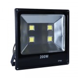 Proiector Slim cu LED SMD Alb Rece IP66 200W 4x50W 220V XXM
