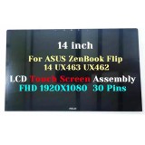 Ansamblu Display compatibil Laptop, Asus, ZenBook 14 UX462D, UX462DA, UX462F, UX462FA, 14 inch, FHD, IPS, touchscreen