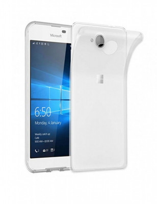 Husa Microsoft Lumia 640 Silicon Matte Clear foto