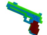 Pistol de jucarie din minecraft