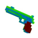 Pistol de jucarie din minecraft