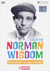 DVD Film comedie: Incurcaturi la supermarket ( Colectia Norman Wisdom - vezi descriere )