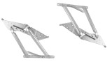 Set 2 Balamale Canapea/Sofia Tip Greu, Otel 500mm, Stanga+Dreapta, Compatibil Metal/Lemn