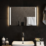 Oglinda de baie cu LED, 60x40 cm GartenMobel Dekor, vidaXL