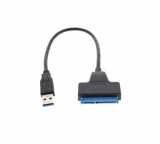 Cablu adaptor USB3.0 la SATA SSD, HDD 2.5