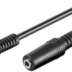Cablu prelungitor JACK 3.5 mm tata - JACK 3.5 mm mama 10m