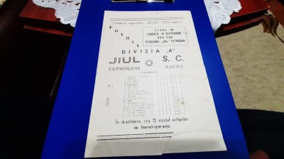 program Jiul - SC Bacau foto