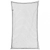 Plasă de remorcă cu funie elastică, negru, 2,1x1,25 m, PP
