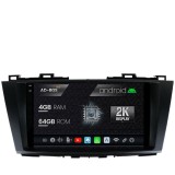 Navigatie 2K Mazda 5 (2010-2015), Android OS, S-Quadcore 4GB RAM + 64GB ROM, 9.5 Inch - AD-BGS90042K+AD-BGRKIT323