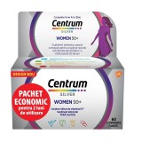 Centrum Silver 50+ pentru Femei 60 comprimate Gsk