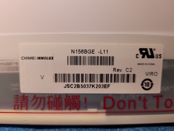 display laptop 15.6 LED - N156BGE-L11
