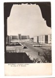 CPIB 24631 CARTE POSTALA - BUCURESTI: ACADEMIA MILITARA DIN PIATA A.V. SUVOROV, BICICLETA, AUTOBUZ, CIRCULATA, 1962