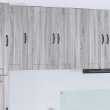 vidaXL Dulap de bucătărie Gri Sonoma 80 x 31 x 80 cm Lemn compozit 885061