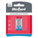 BATERIE ALCALINA R3 BLISTER 2 BUC BAT0066B, Rebel