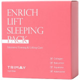 Pachet masti de noapte pentru lifting Enrich-Lift, 20 x 3g, Trimay