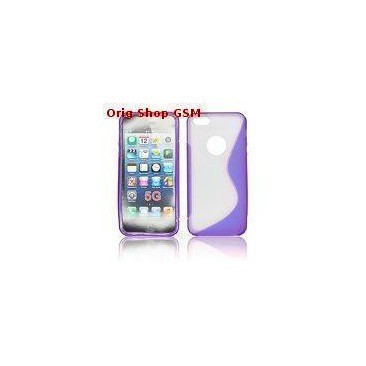 HUSA SILICON S-LINE APPLE IPHONE 5 MOV/TRANSPARENT foto