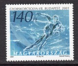 UNGARIA 2001, Sport, serie neuzata, MNH
