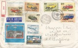 Romania, LP 1076/1983, FDC circulat international (2), 1984