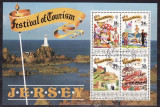 C5027 - Jersey 1990 - Turism bloc stampilat